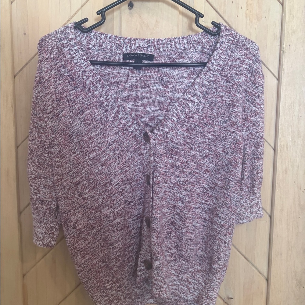 Banana Republic  V-Neck Knit Sweater